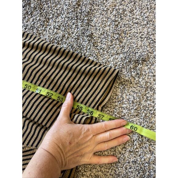 Soft Surroundings Riley Dress Long Sleeve Maxi Ribbed Large Lagenlook - Picture 8 of 9